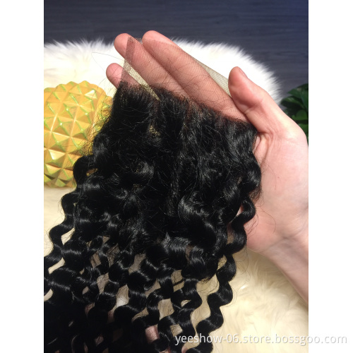 original extension ali grace bundles with closure grade 12a 100% human 8a grade virgin brazilian hair